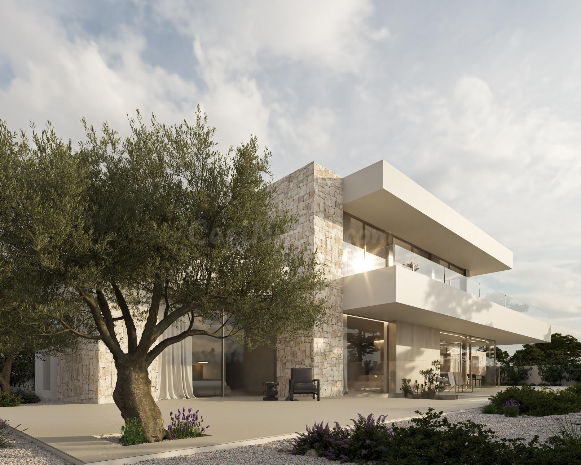 VILLA DE OBRA NUEVA EN MORAIRA - foto 3