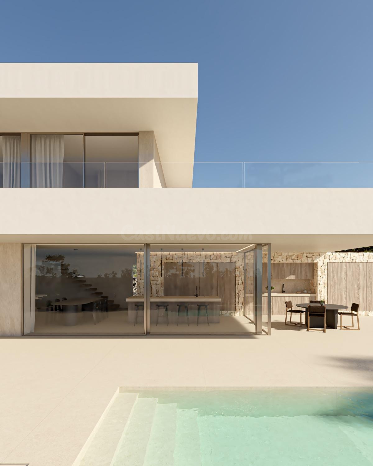 VILLA DE OBRA NUEVA EN MORAIRA - foto 5