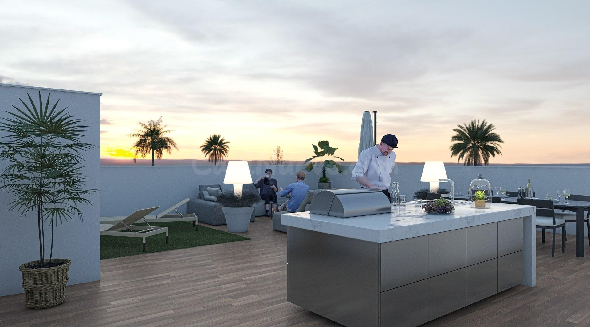 VILLAS PAREADAS DE OBRA NUEVA EN SUCINA - foto 4