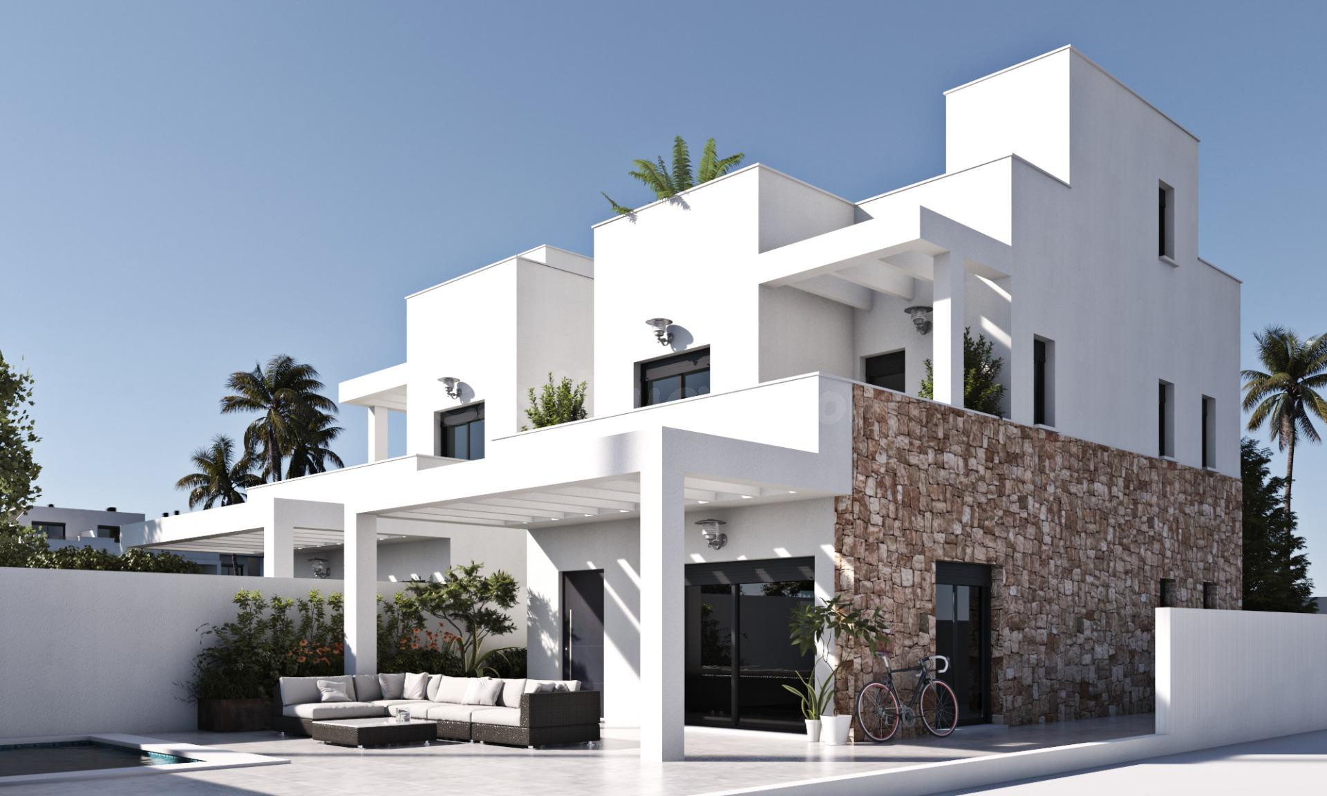 VILLA DE OBRA NUEVA EN TORRE DE LA HORADADA