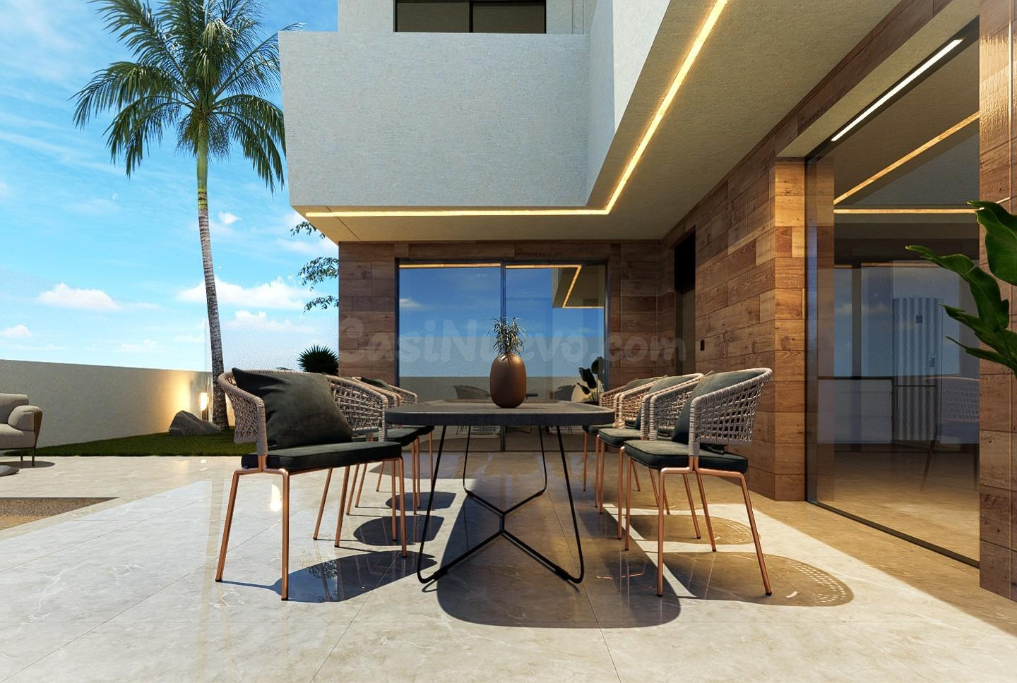 VILLAS DE OBRA NUEVA EN SAN PEDRO DEL PINATAR - foto 4