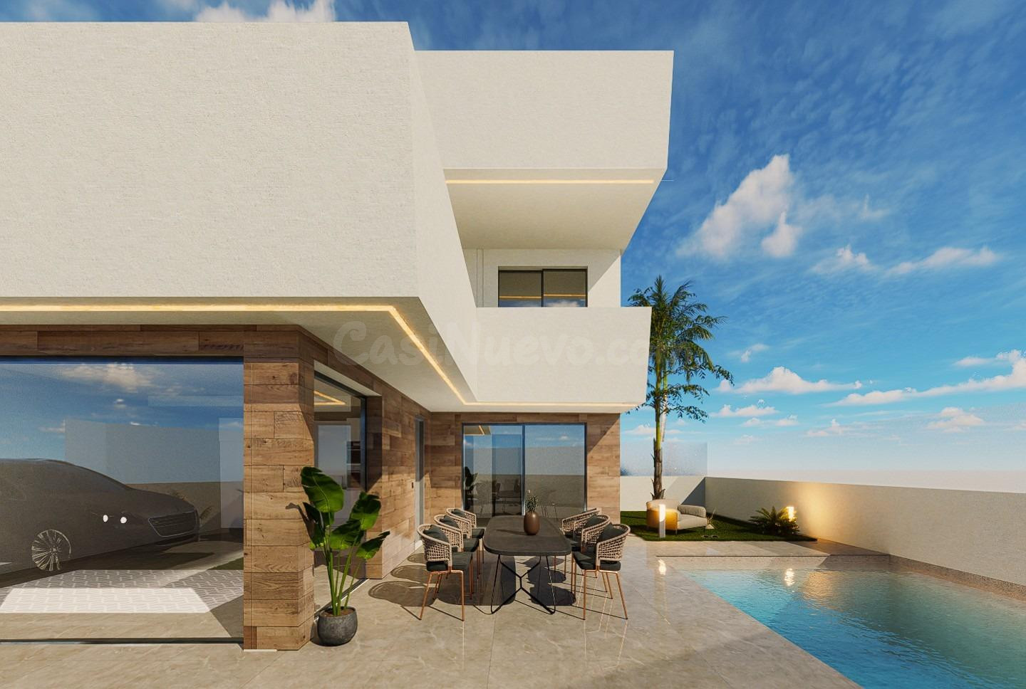 VILLAS DE OBRA NUEVA EN SAN PEDRO DEL PINATAR - foto 5