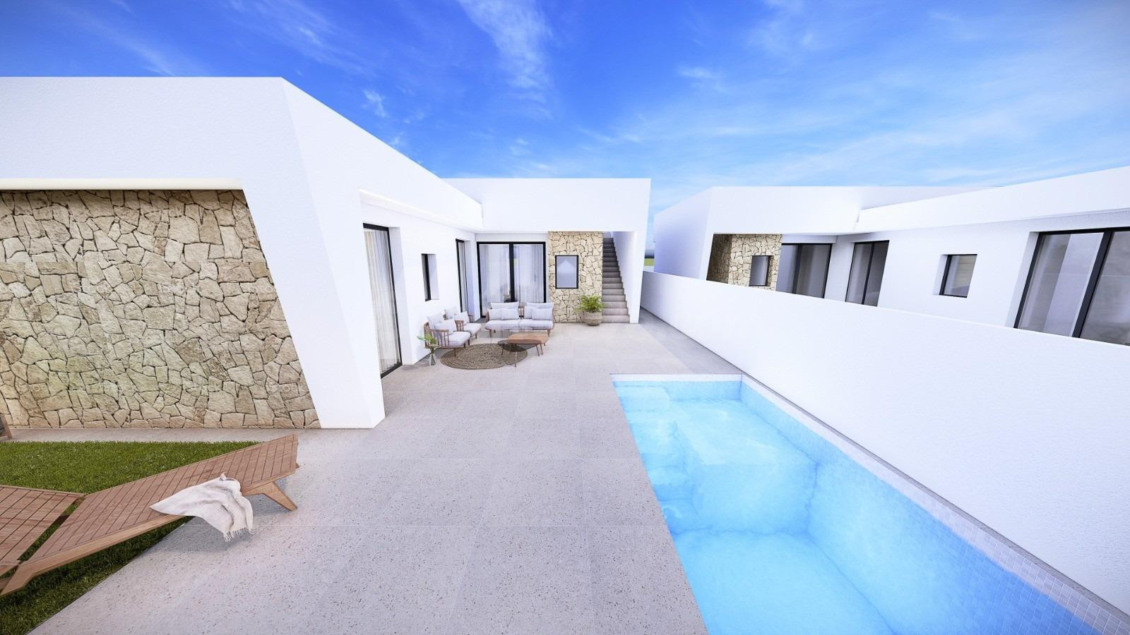 VILLAS PAREADAS DE OBRA NUEVA EN ROLDAN - foto 2