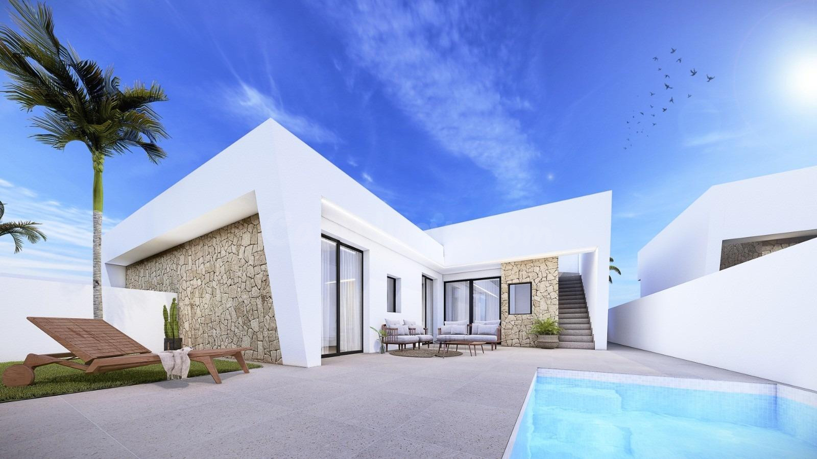 VILLAS PAREADAS DE OBRA NUEVA EN ROLDAN - foto 4