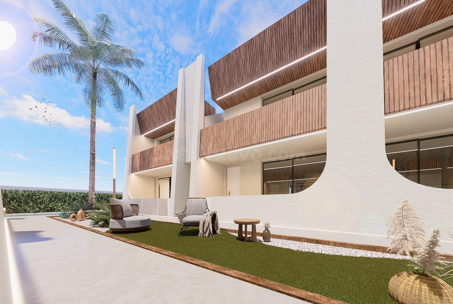 BUNGALOWS DE OBRA NUEVA EN SAN PEDRO DEL PINATAR