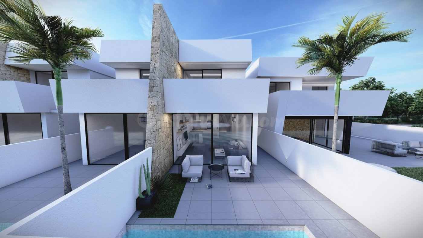 VILLAS ADOSADOS DE OBRA NUEVA EN SANTIAGO DE LA RIBERA - foto 3