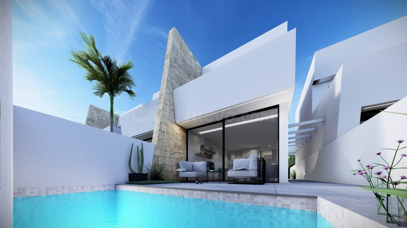 VILLAS ADOSADOS DE OBRA NUEVA EN SANTIAGO DE LA RIBERA - foto 4