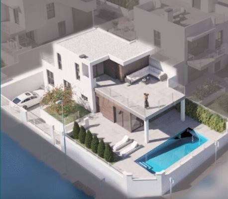 VILLA PAREADA DE NUEVA CONSTRUCCIÓN EN VISTABELLA