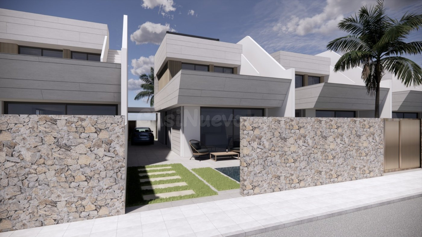 VILLAS DE OBRA NUEVA EN SANTIAGO DE LA RIBERA - foto 2
