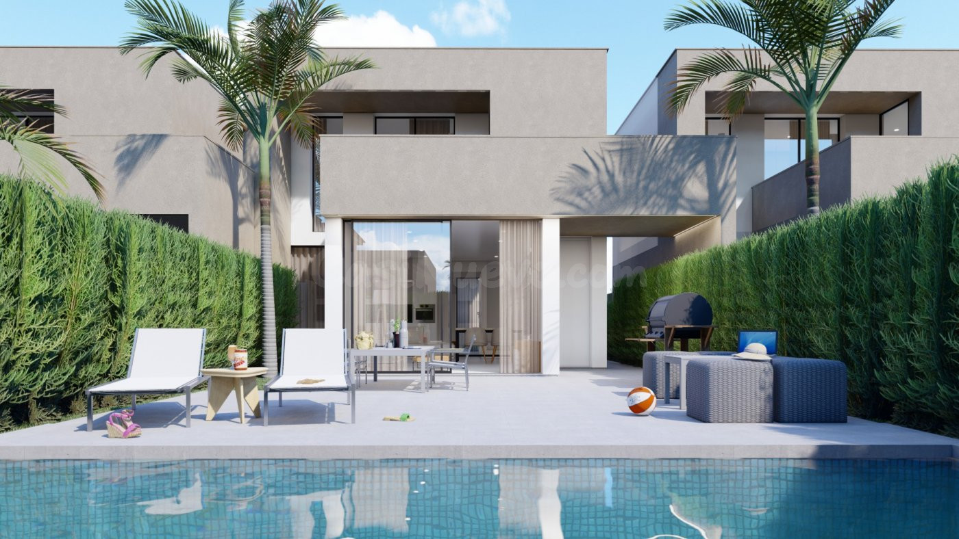 VILLAS DE OBRA NUEVA EN LOS URRUTIAS, MURCIA - foto 2