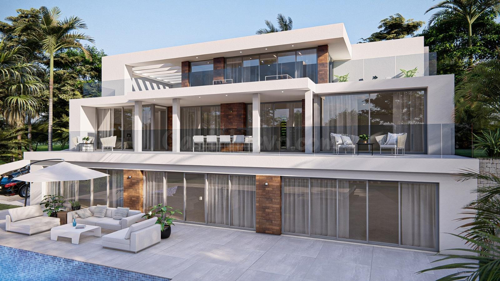 VILLA DE OBRA NUEVA EN ALTEA HILLS