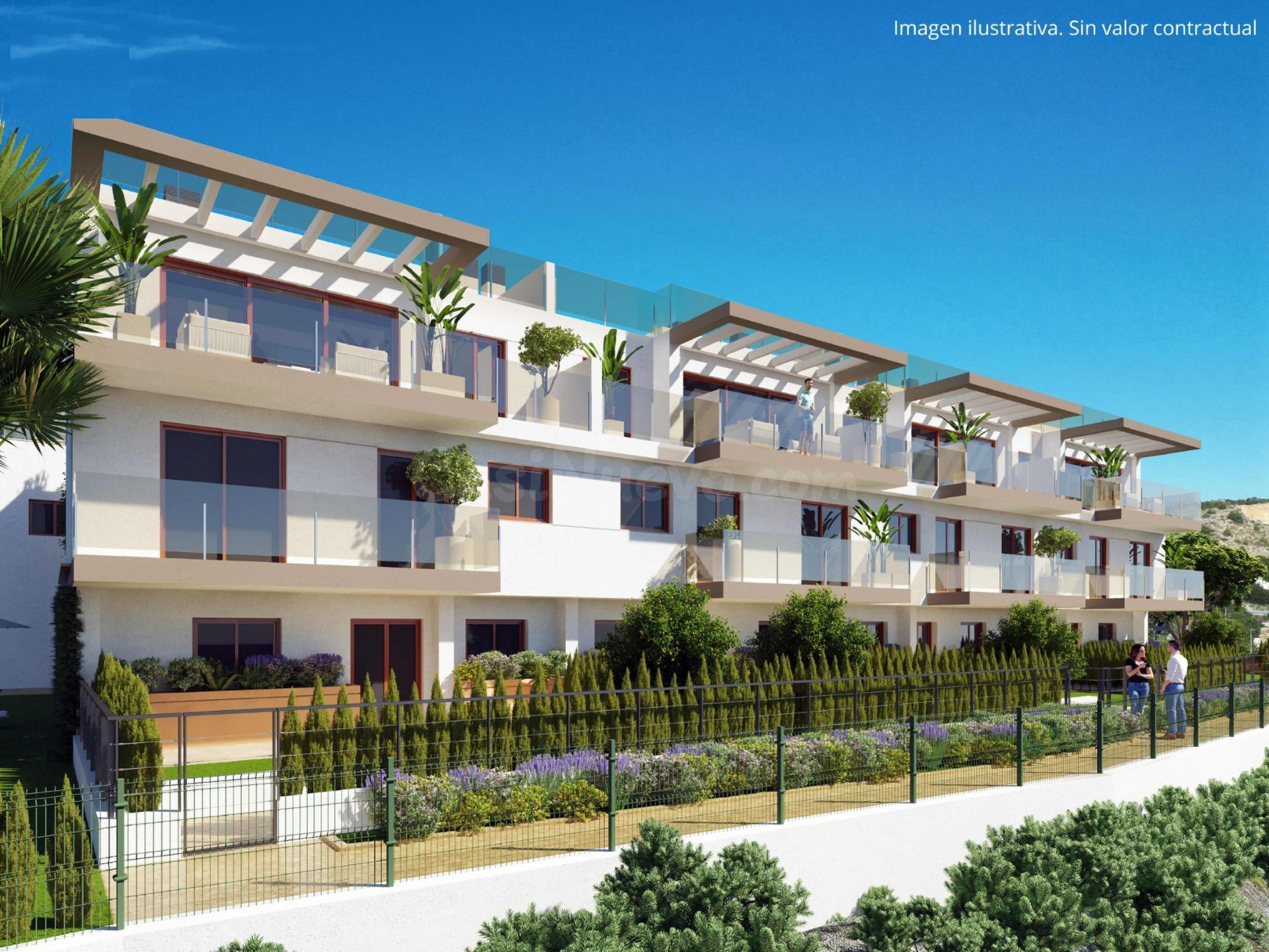 COMPLEJO RESIDENCIAL DE OBRA NUEVA EN LA NUCIA