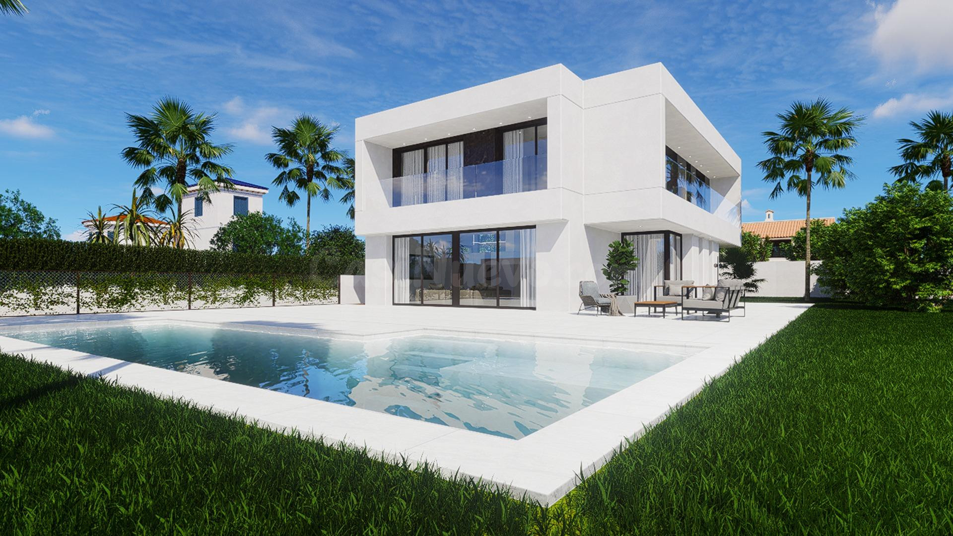 Espectacular Villa Moderna de Lujo en La Zenia – a 750 m del Mar