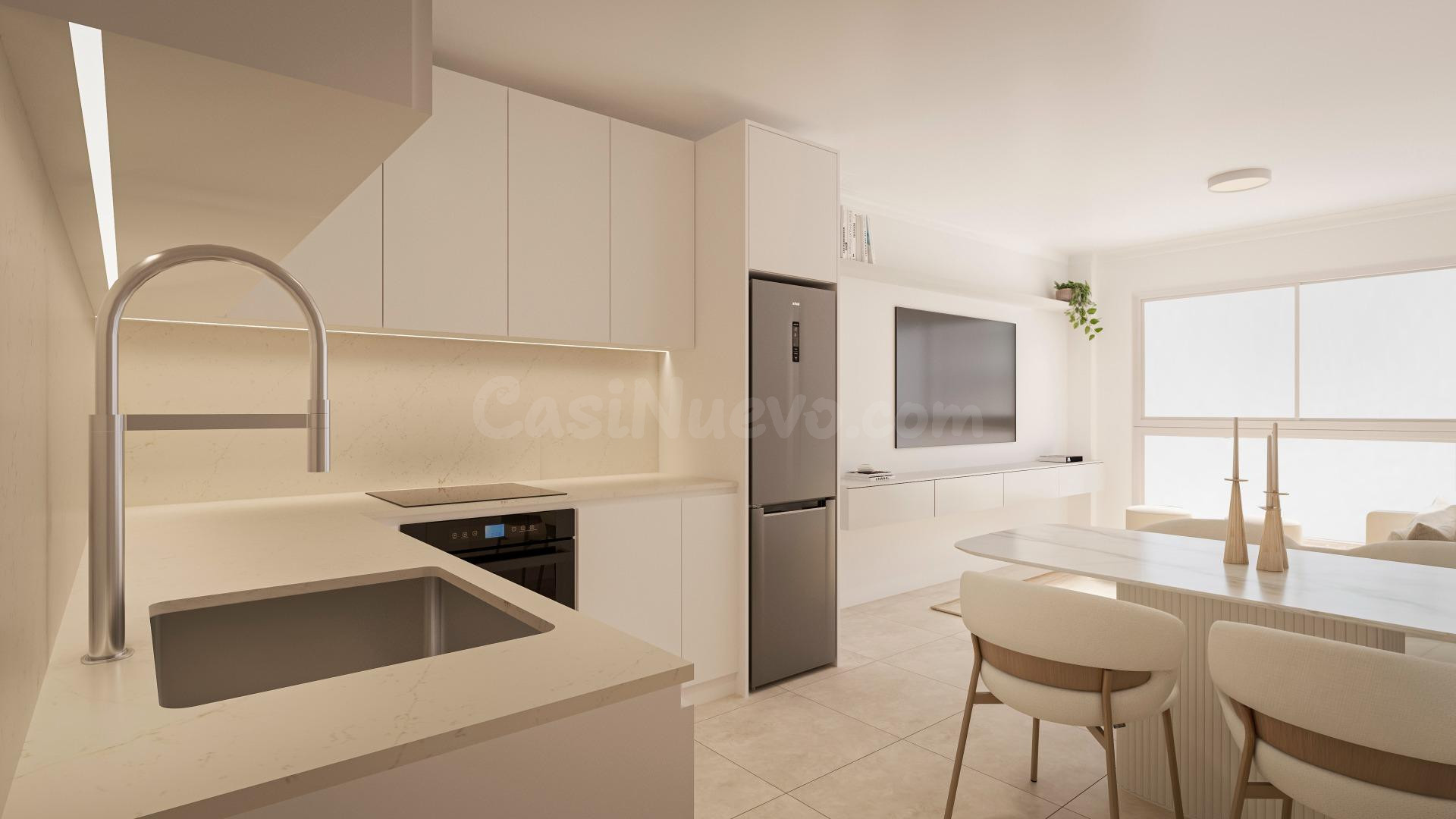 se venden unos nuevos apartamentos tipo estudio con baño del - foto 4