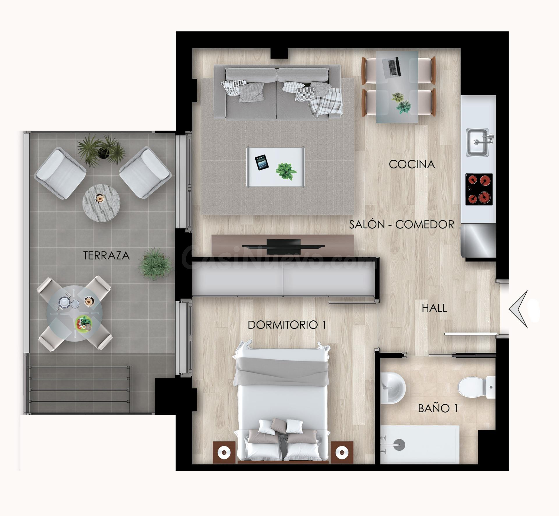 Apartamento en venta en Berriozar - foto 4