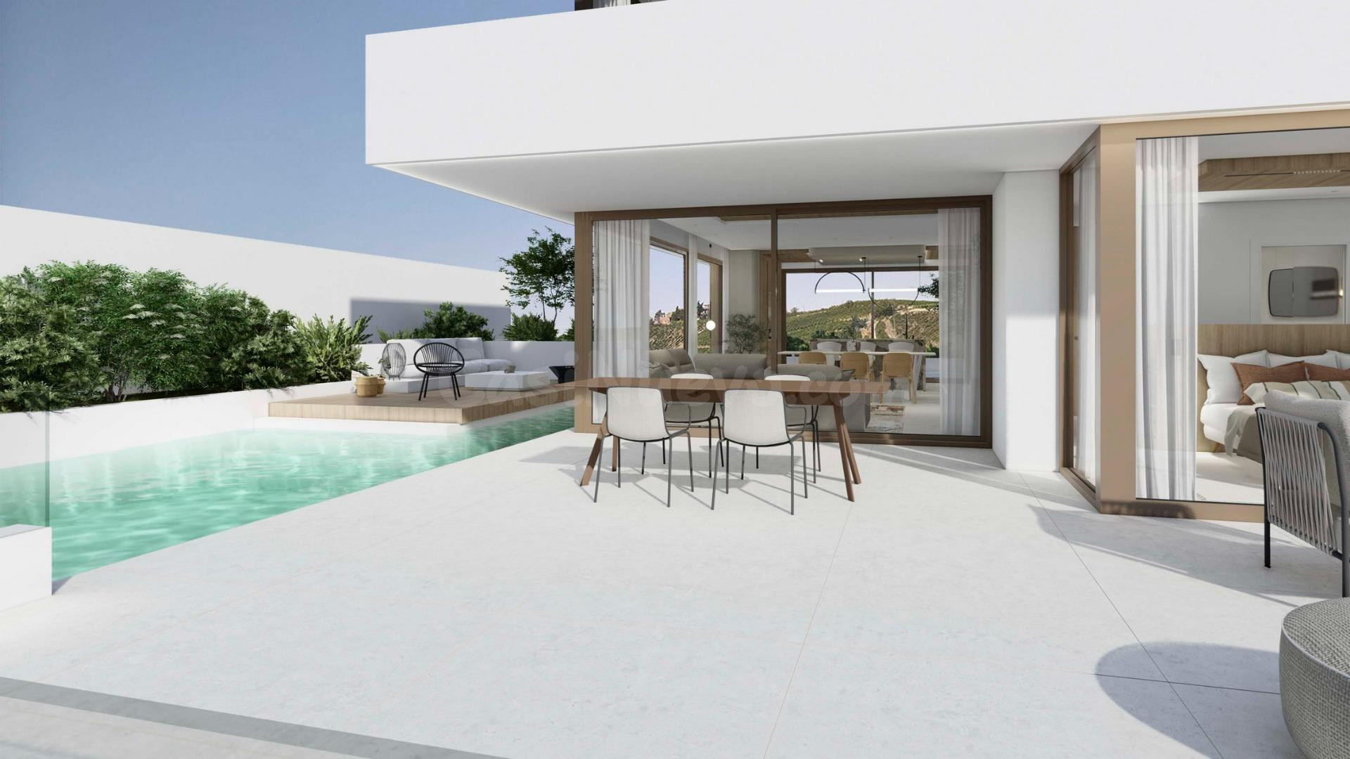 Villas exclusivas obra nueva en Finestrat con vistas al Mediterráneo