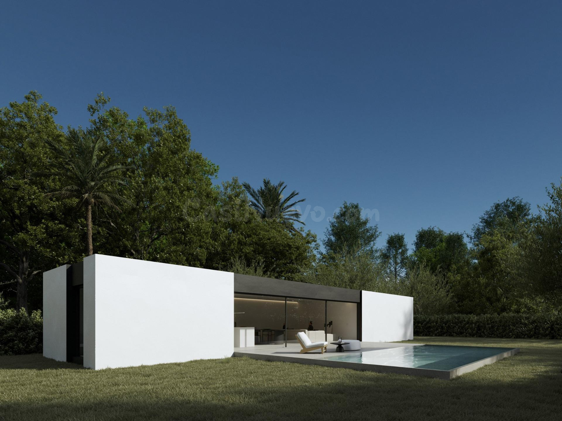 VILLAS DE OBRA NUEVA EN ALFAS DEL PI