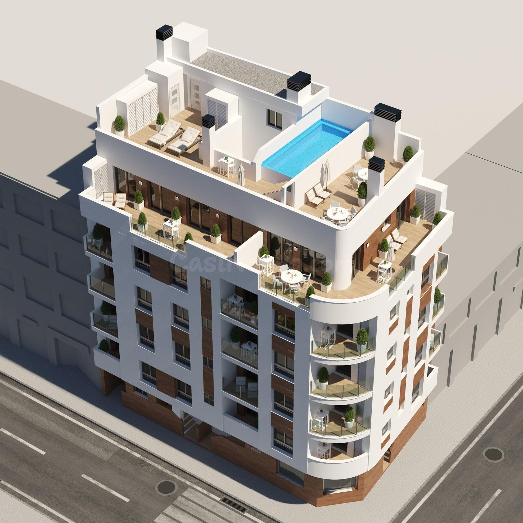 APARTAMENTOS DE OBRA NUEVA EN TORREVIEJA