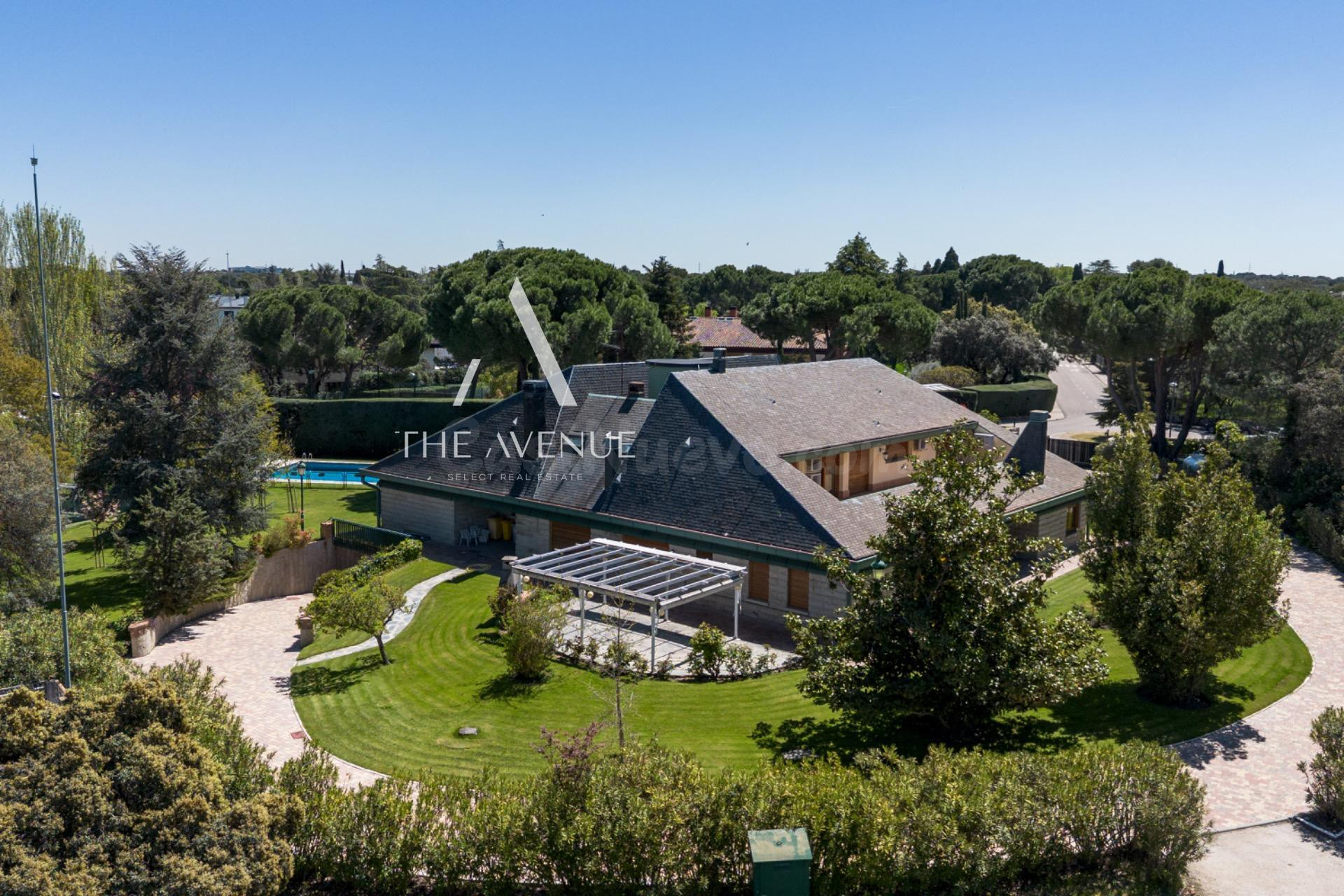 Impresionante chalet independiente en la prestigiosa Urb de Montepríncipe  Boadilla del Monte Madrid