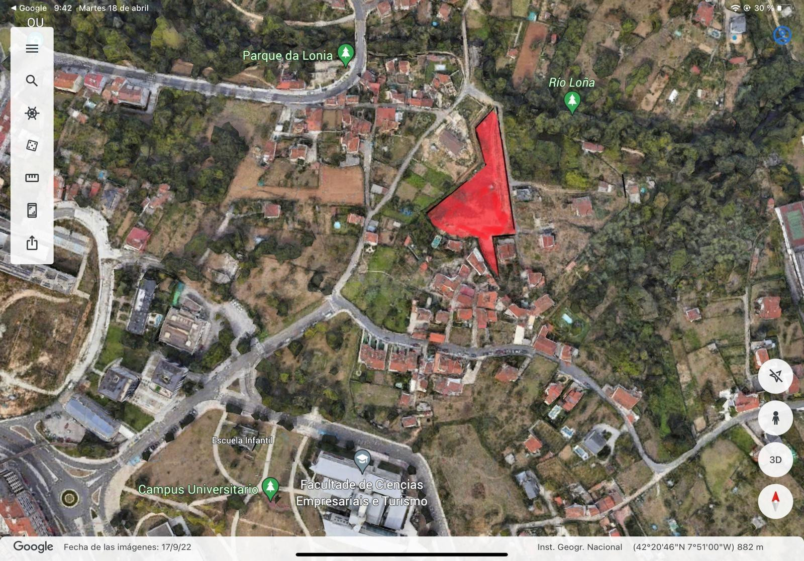 Venta de parcelas urbanizadas en zona Lagunas.
