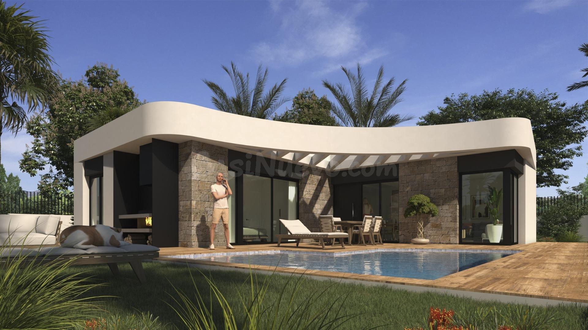 VILLAS DE OBRA NUEVA EN LOS MONTESINOS