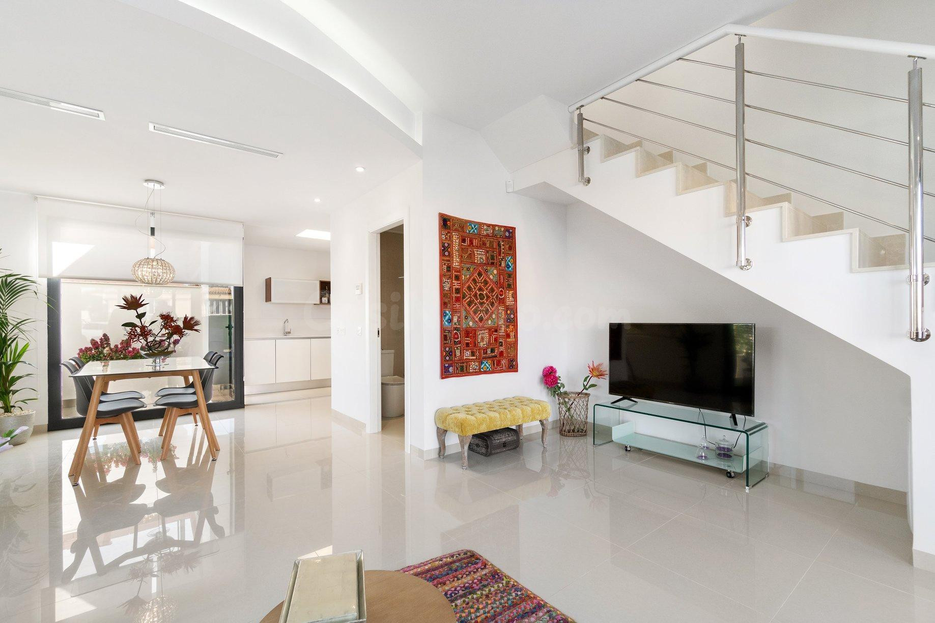 VILLAS PAREADAS DE OBRA NUEVA EN LOS MONTESINOS - foto 5