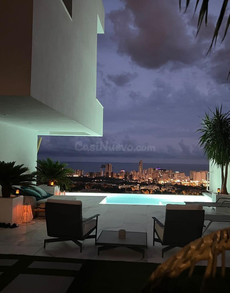 VILLA DE LUJO DE OBRA NUEVA EN FINESTRAT CON VISTAS AL MAR - foto 5