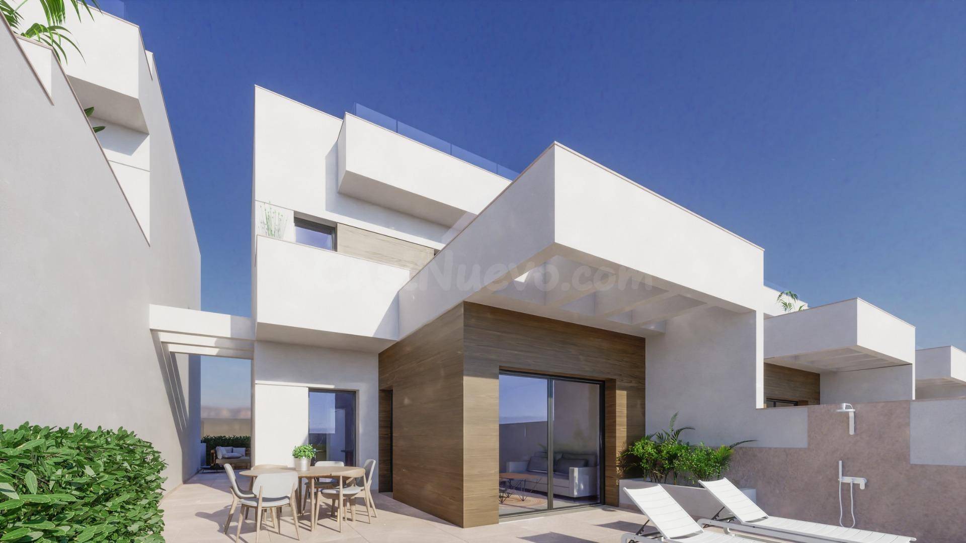 VILLAS DE OBRA NUEVA EN LOS MONTESINOS