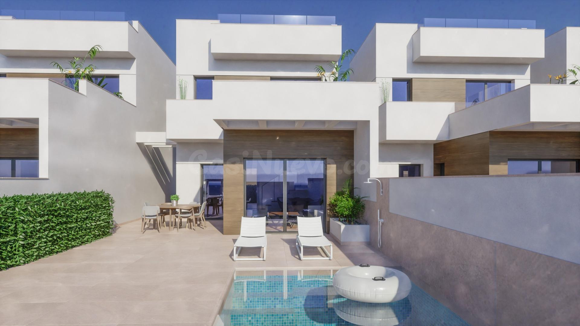 VILLAS DE OBRA NUEVA EN LOS MONTESINOS - foto 2