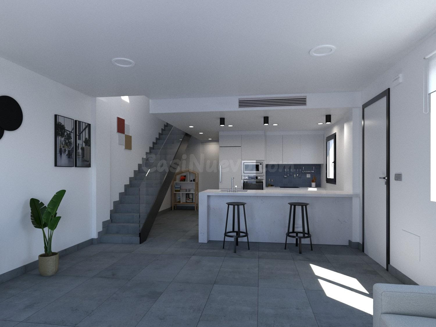 VILLAS PAREADAS DE OBRA NUEVA EN SAN PEDRO DEL PINATAR - foto 3