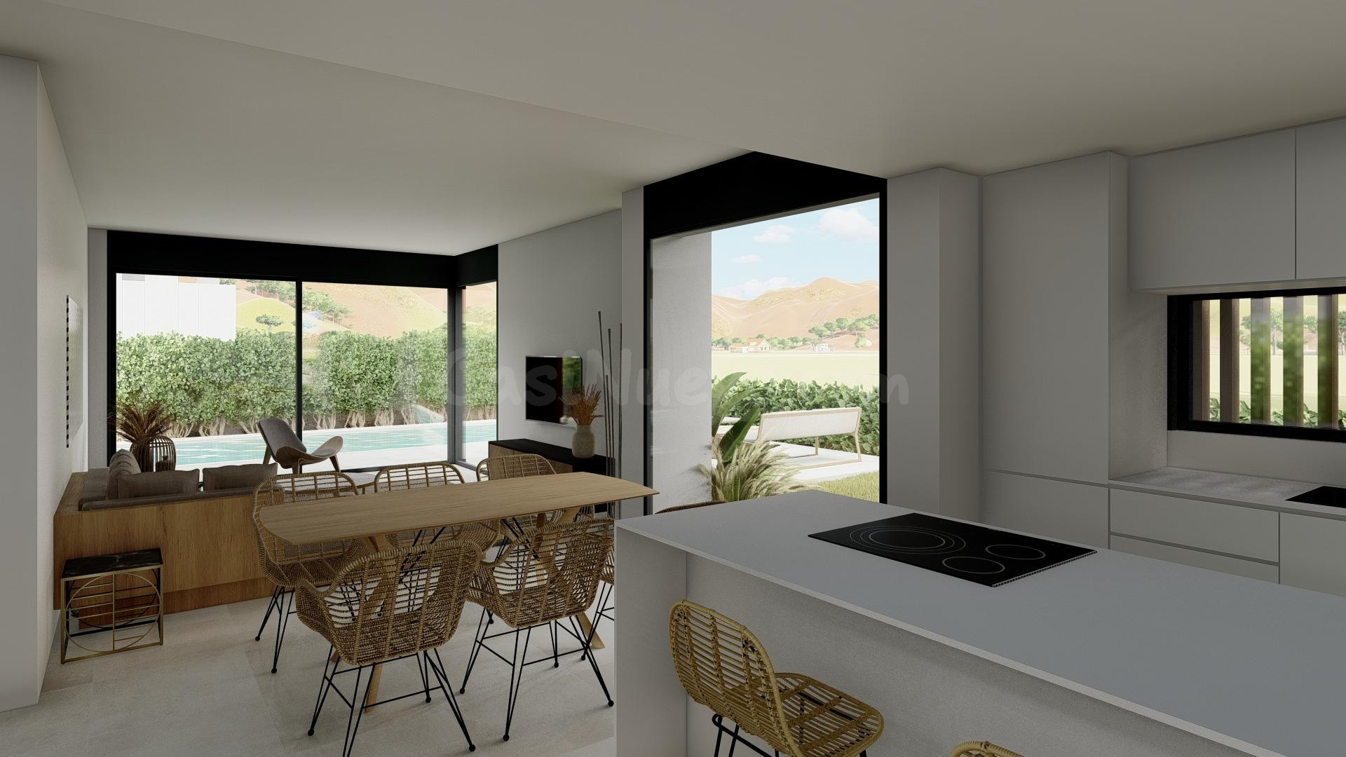 Villas de nueva construcción en venta en La Manga Club - Vid - foto 3