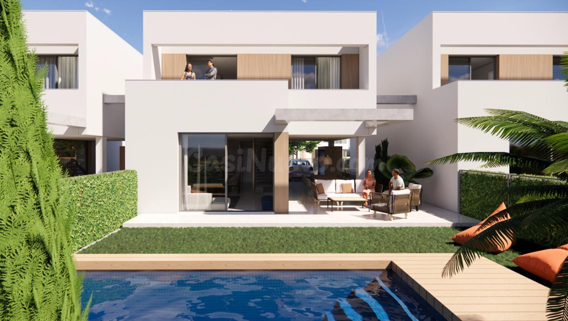 VILLAS DE OBRA NUEVA EN COMPLEJO PRIVADO EN LA PROVINCIA DE 