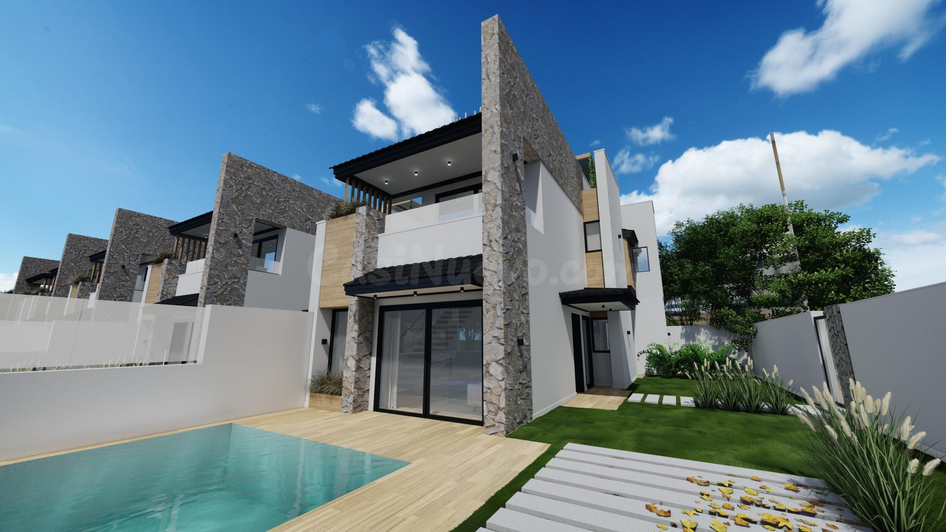 RESIDENCIAL DE 5 VILLAS DE LUJO EN SAN PEDRO DEL PINATAR