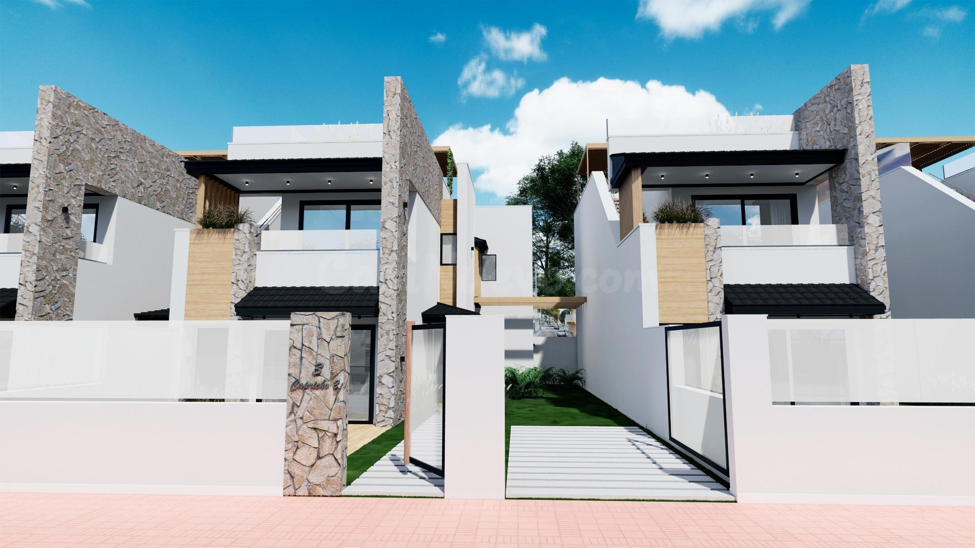 RESIDENCIAL DE 5 VILLAS DE LUJO EN SAN PEDRO DEL PINATAR - foto 2