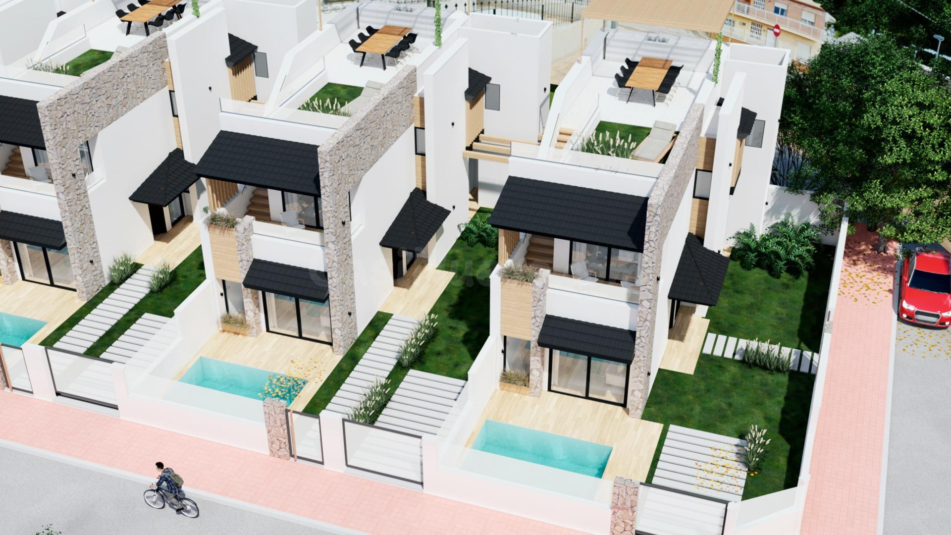 RESIDENCIAL DE 5 VILLAS DE LUJO EN SAN PEDRO DEL PINATAR - foto 3