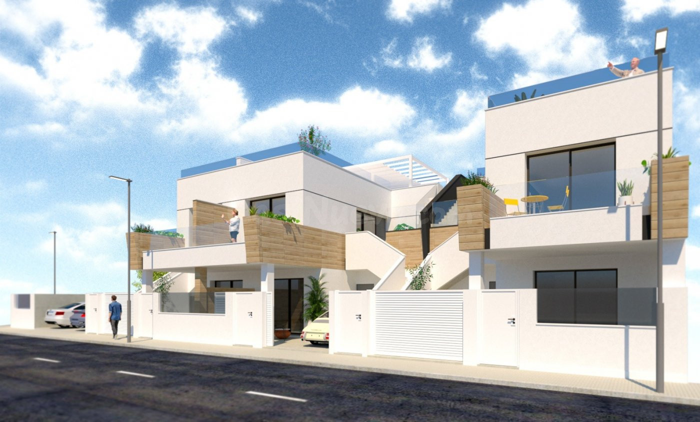 BUNGALOWS DE OBRA NUEVA EN PILAR DE LA HORADADA