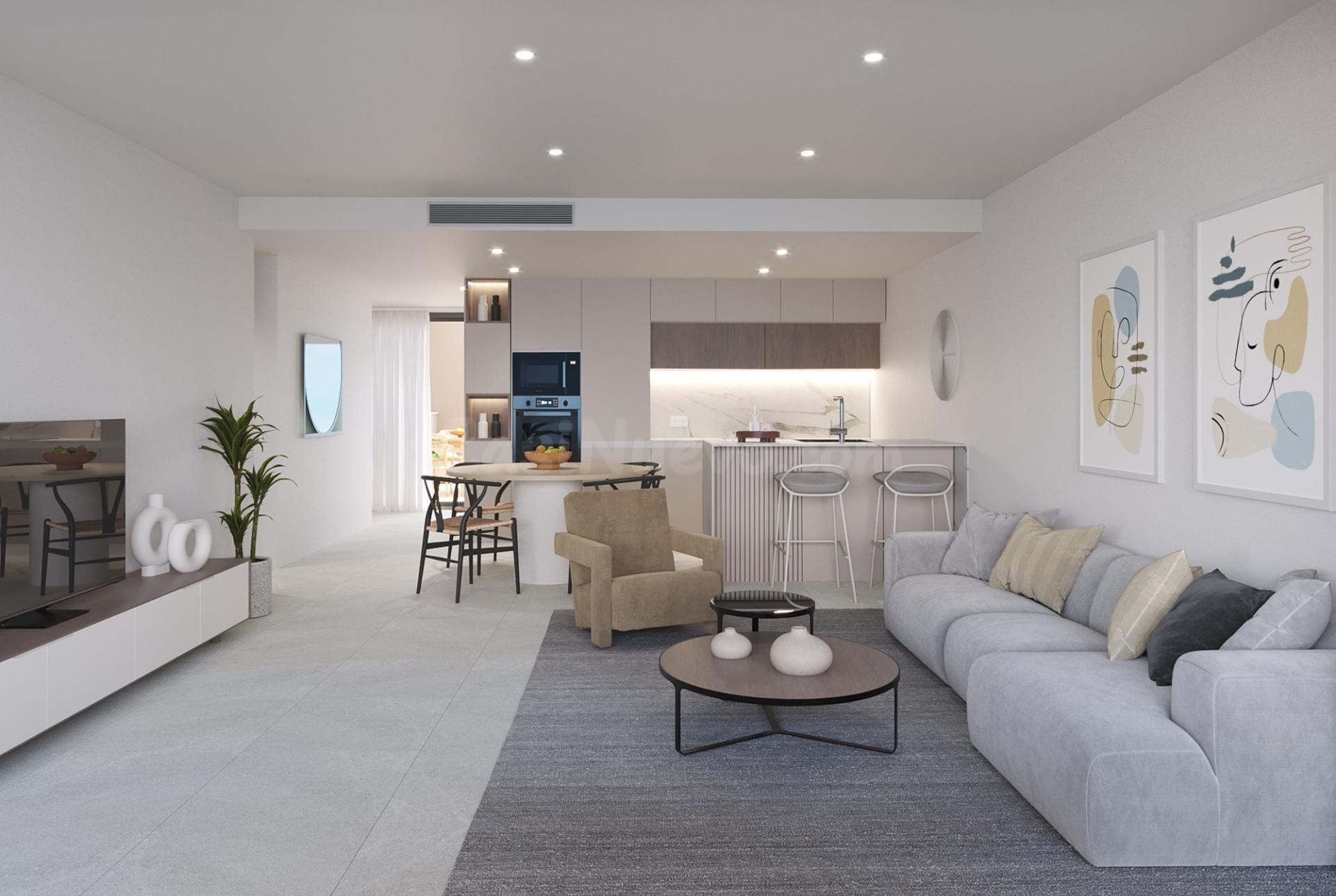 Exclusivos Apartamentos de Obra Nueva en Resort Privado a 4km de la playa