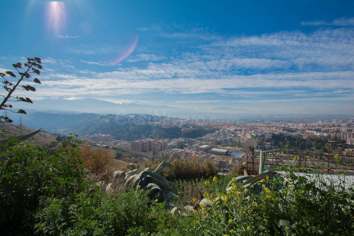 Maravillosas vistas a toda Granada