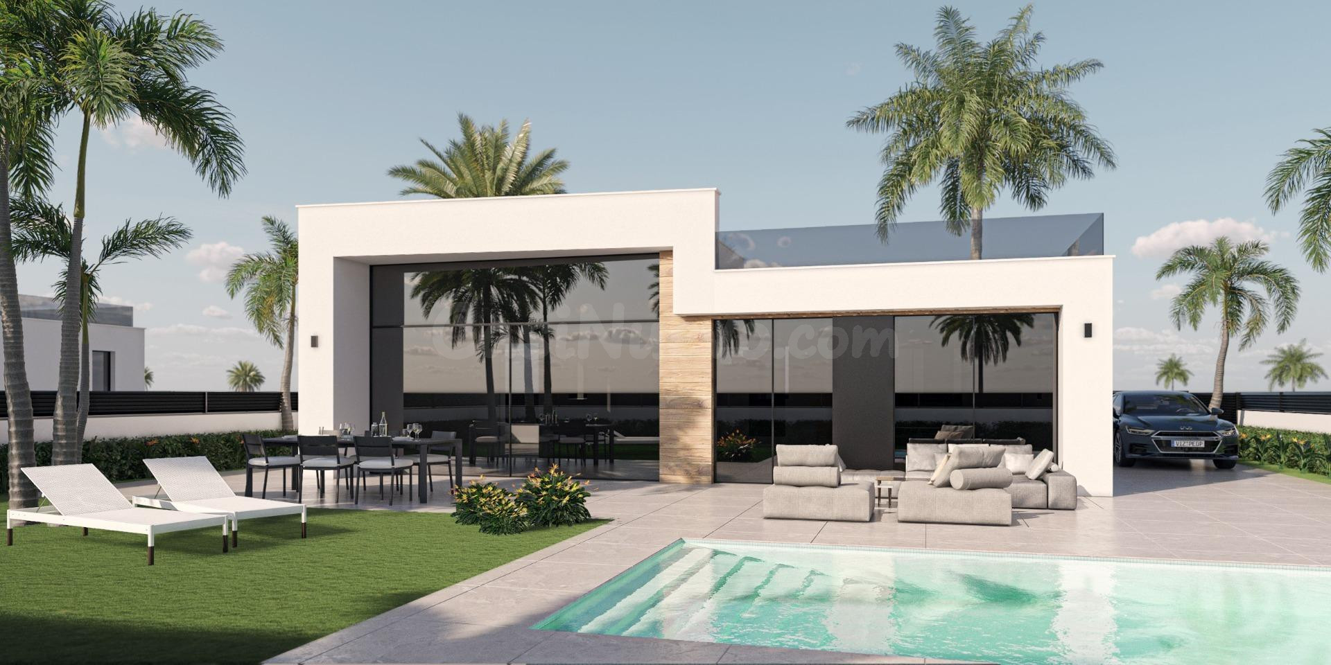 VILLAS DE OBRA NUEVA EN CONDADO DE ALHAMA CAMPO DE GOLF - foto 2