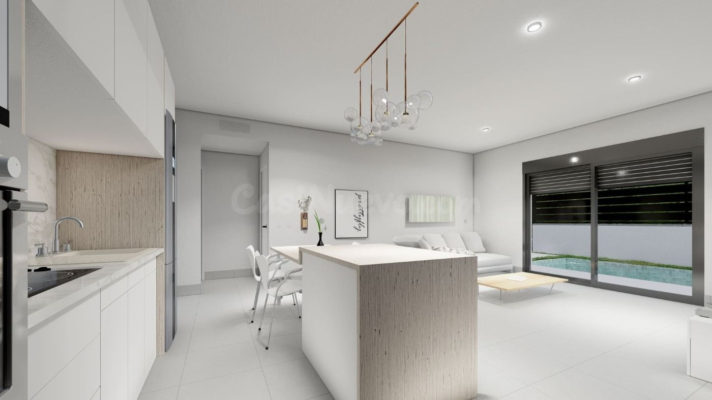 VILLAS PAREADAS DE OBRA NUEVA EN ROLDAN - foto 5