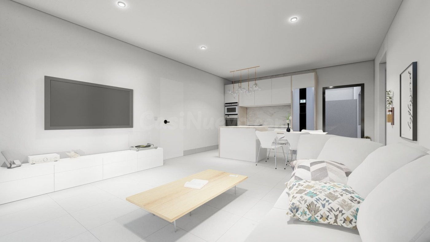 VILLAS PAREADAS DE OBRA NUEVA EN ROLDAN - foto 5