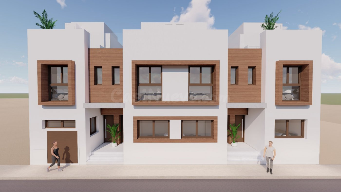 ADOSADOS DE OBRA NUEVA EN SAN JAVIER