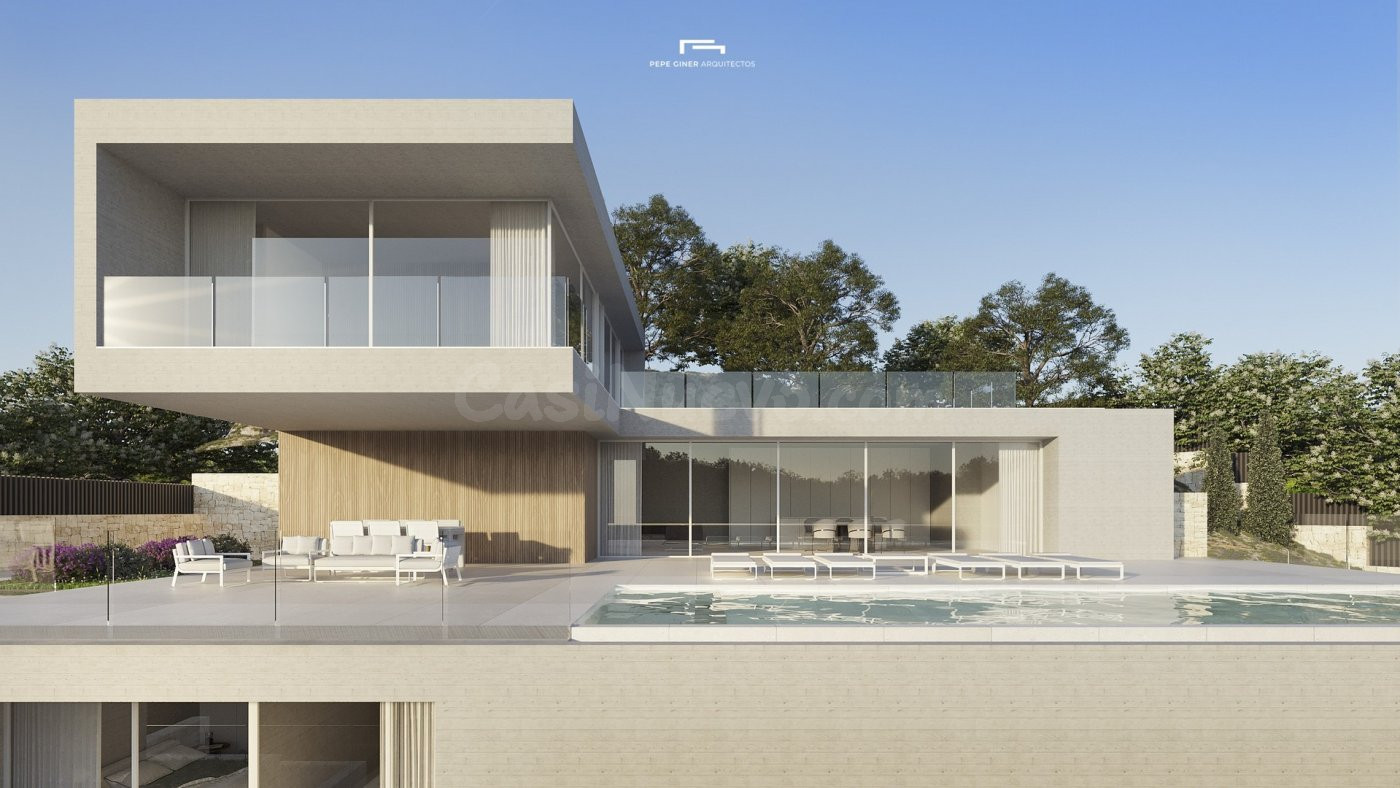 VILLA DE LUJO DE OBRA NUEVA EN BENISSA