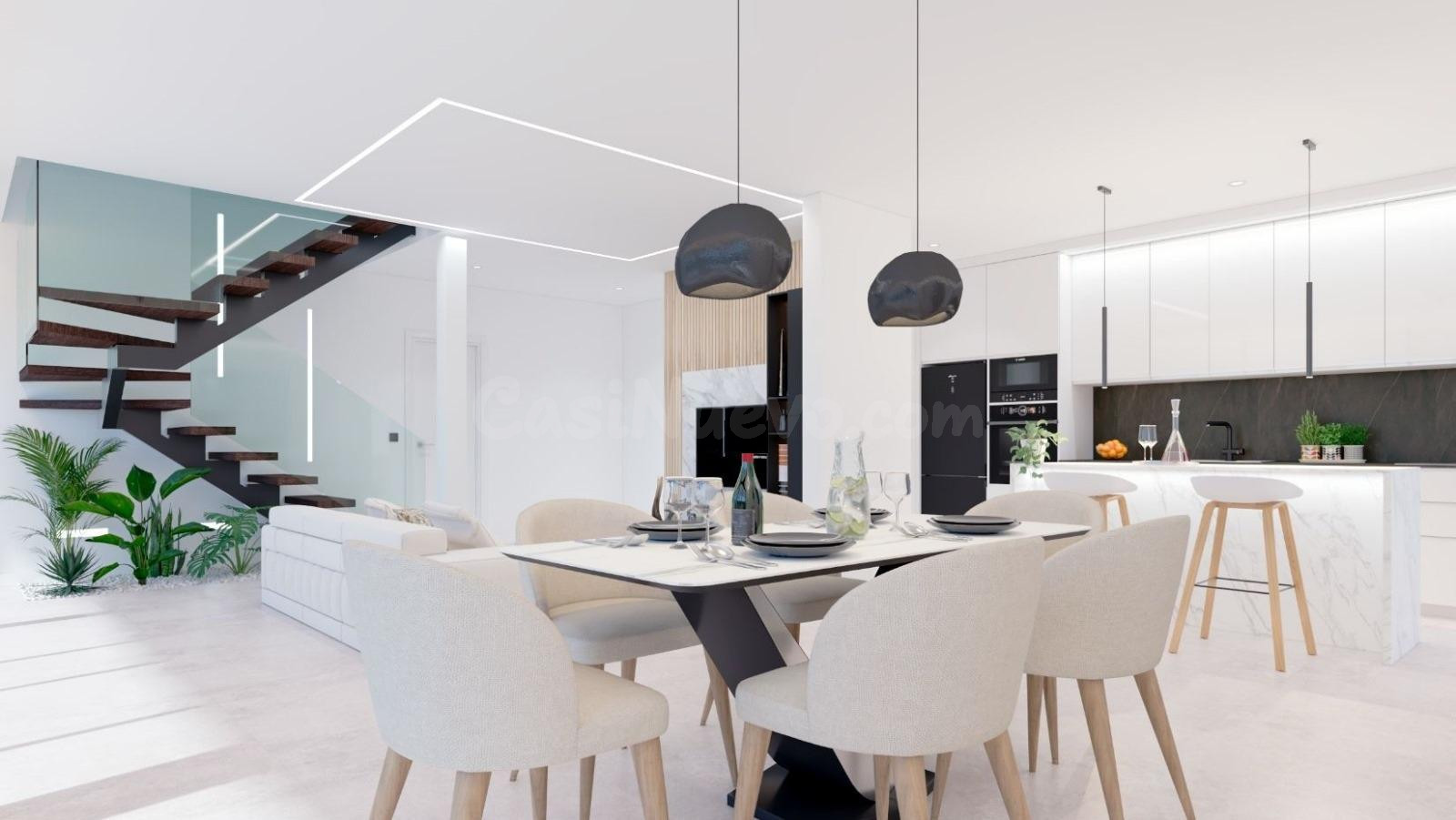 VILLA DE OBRA NUEVA EN SAN PEDRO DEL PINATAR - foto 2