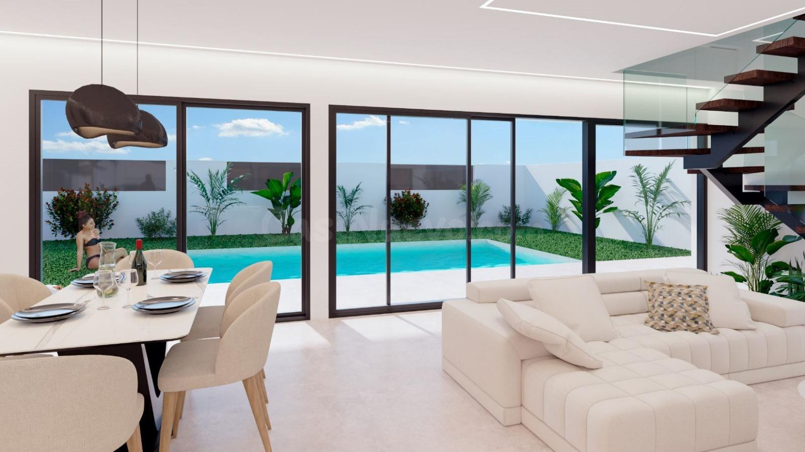 VILLA DE OBRA NUEVA EN SAN PEDRO DEL PINATAR - foto 3