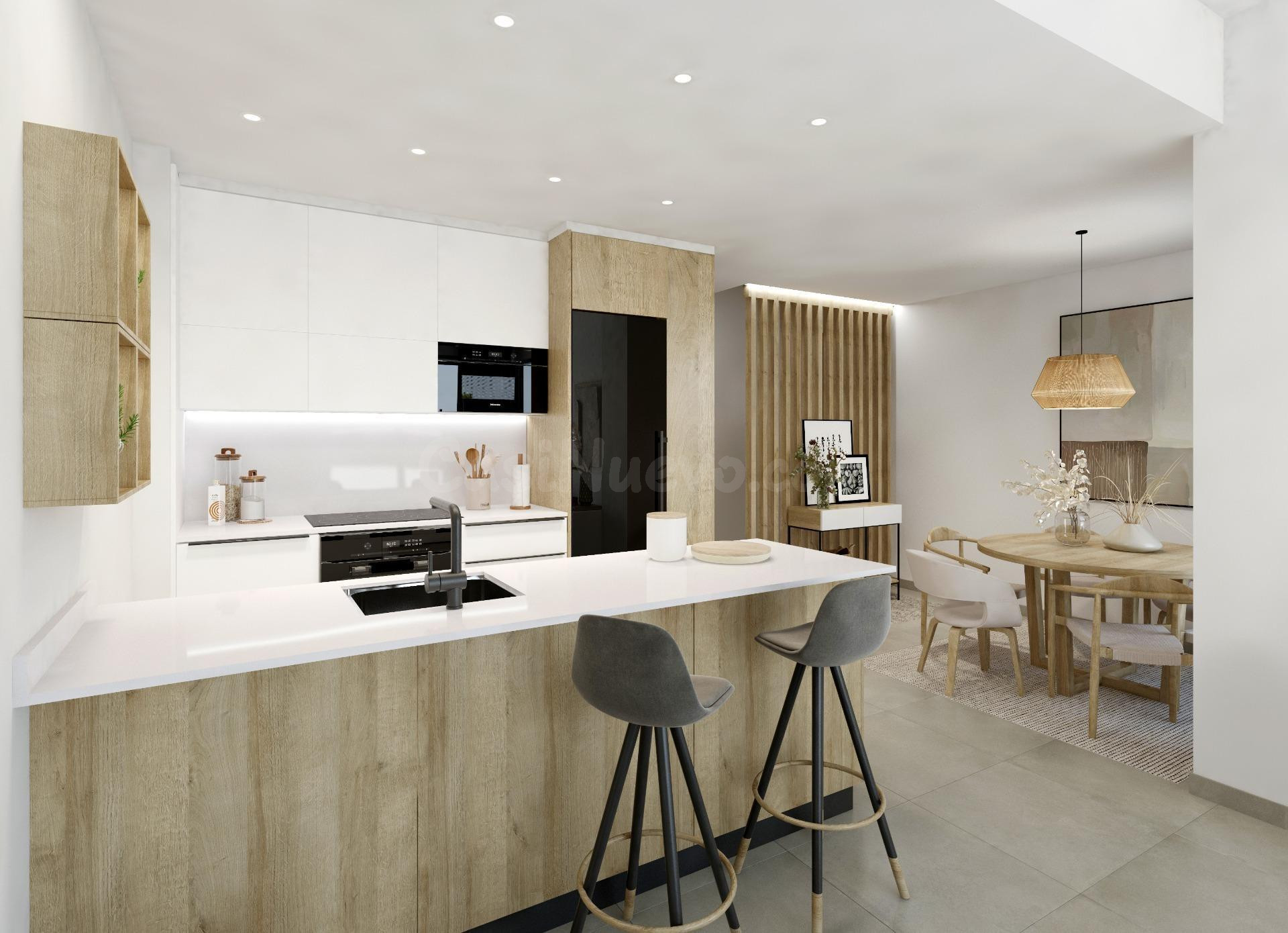 VILLAS DE OBRA NUEVA EN SANTIAGO DE LA RIBERA - foto 4