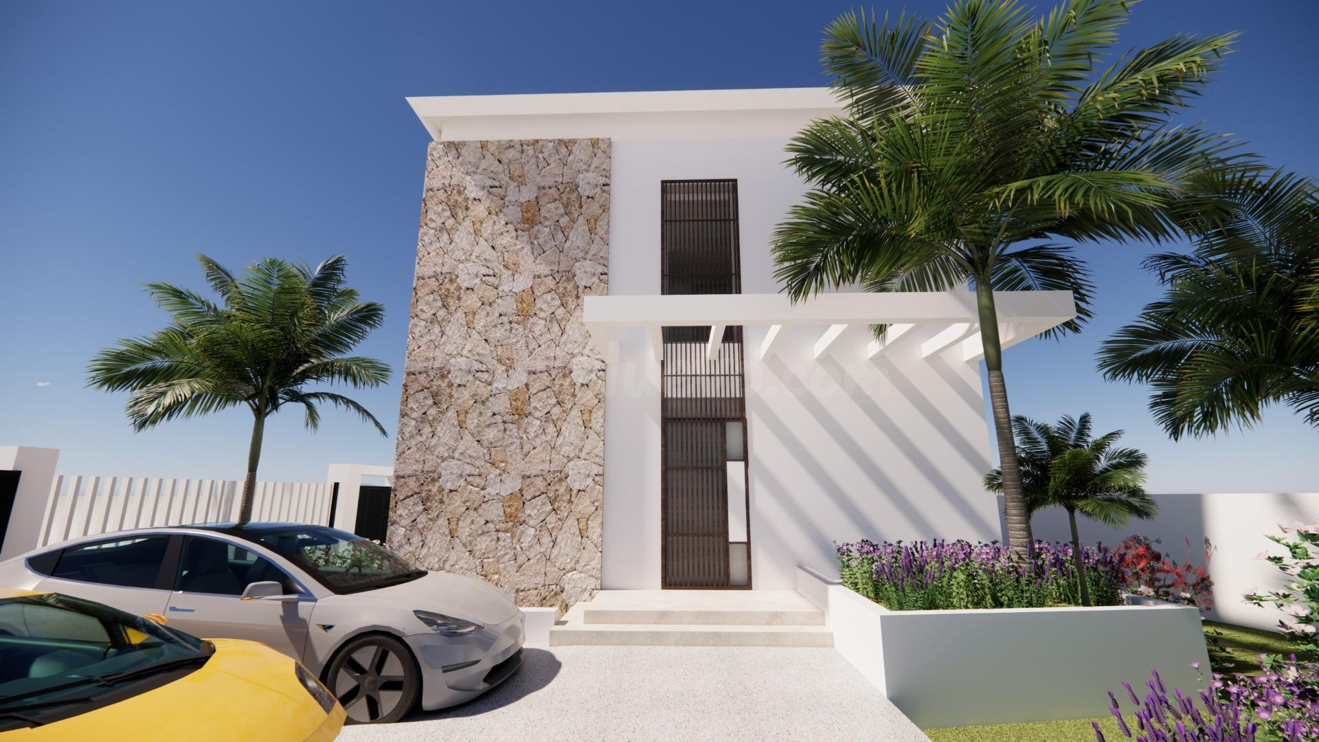 Exclusiva ubicación en construcción Villa moderna