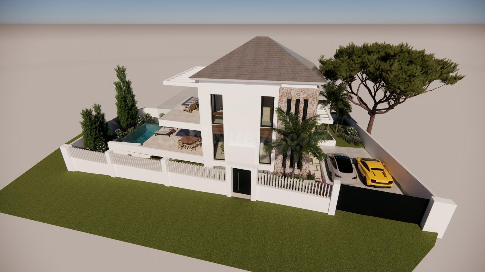 Exclusiva ubicación en construcción Villa moderna - foto 3