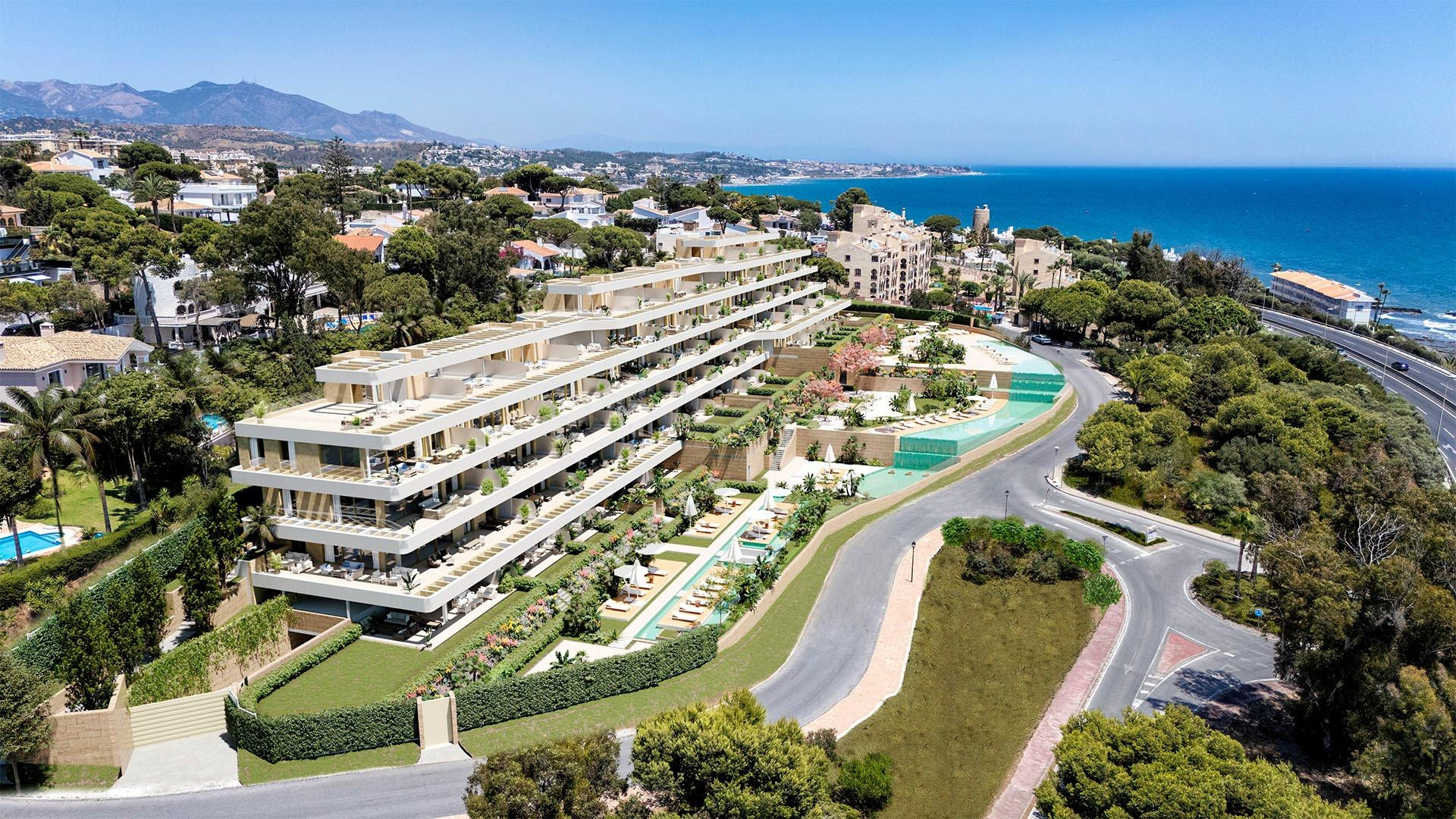 Apartamento en planta baja con jardín privado y amplia terraza en Arosa
