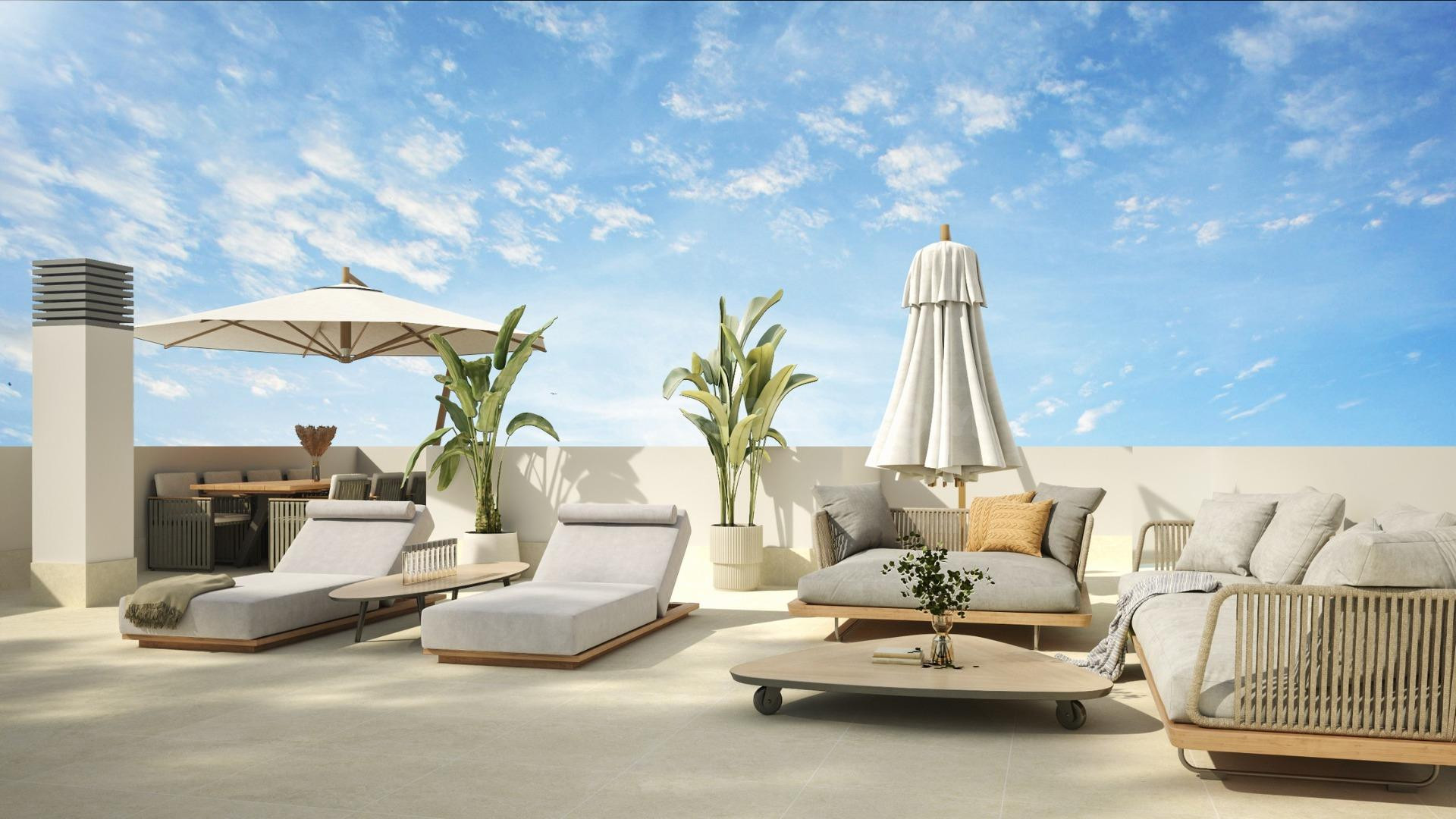 Casas adosadas de nueva construcción con piscina privada en  - foto 3
